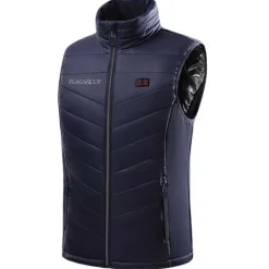 Bodywarmer chauffant mixte Espoo marine Flags&Cup