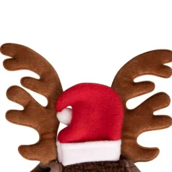 Bonnet de Noël avec bois pour chevaux QHP