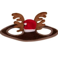 Bonnet de Noël avec bois pour chevaux QHP