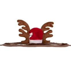 Bonnet de Noël avec bois pour chevaux QHP