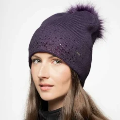 Bonnet femme Ikerasac Prune Flags&Cup