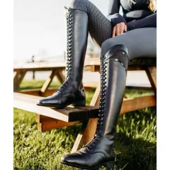 Bottes d'équitation à lacets Hailey Larges QHP