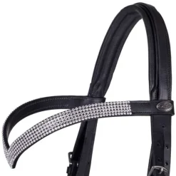 Bridon pour cheval de trait Elegance QHP