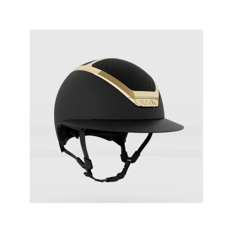 Casque Star Lady Chrome Kask Noir Gold Taille 57