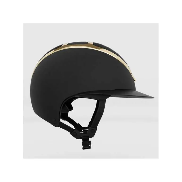 Casque Star Lady Chrome Kask Noir Gold Taille 57