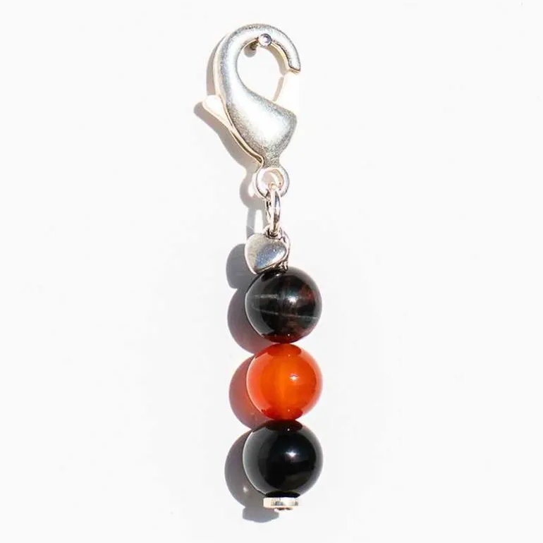 Charms Optimiste avec mousqueton Lau Sei Créations