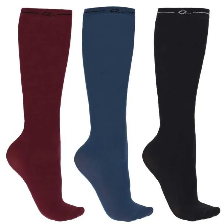 Chaussettes d'équitation QHP Lot de 3 paires