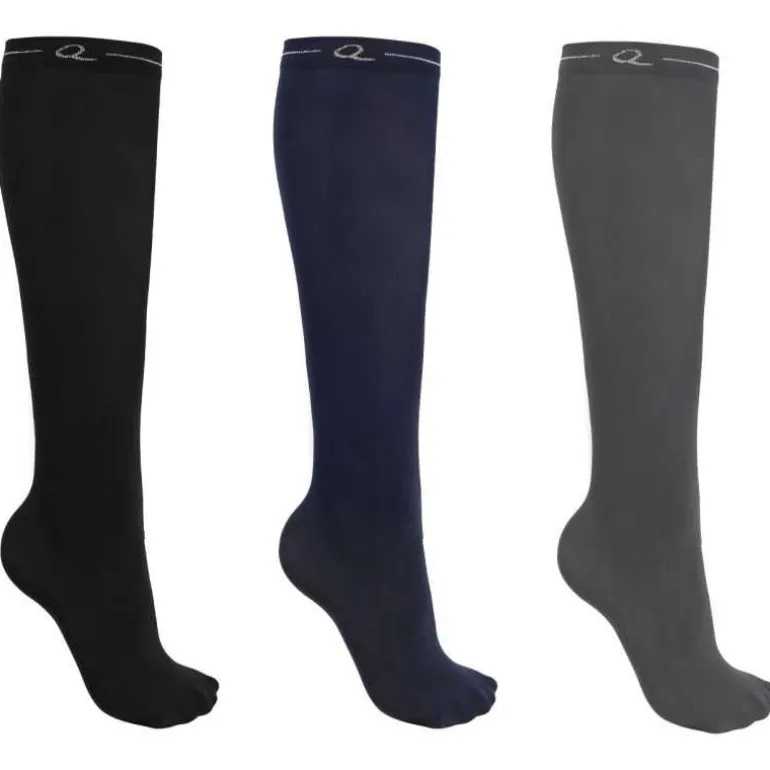 Chaussettes d'équitation QHP Lot de 3 paires
