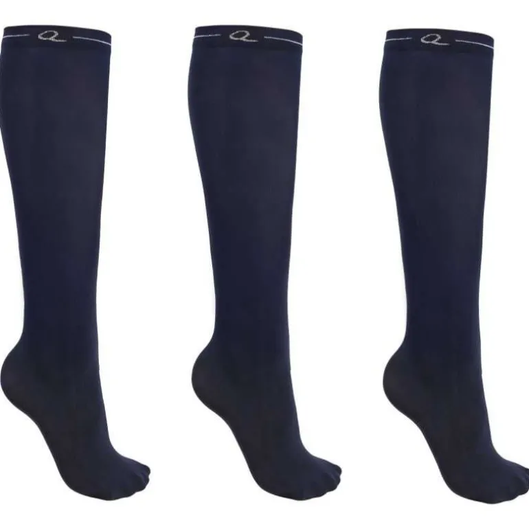 Chaussettes d'équitation QHP Lot de 3 paires