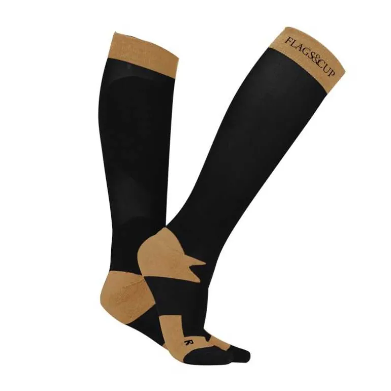 Chaussettes d'équitation Simo Flags&Cup