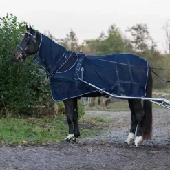 Chemise anti-mouches avec cou pour cheval attelé QHP