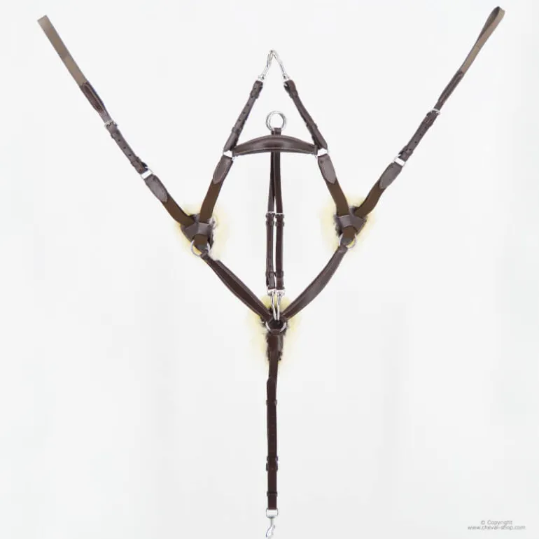 Collier de chasse 5 points mouton Stationata