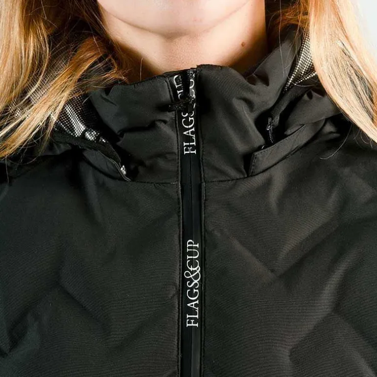 Doudoune imperméable pour femme Askola Flags & Cup