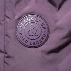 Doudoune imperméable pour femme Napasoq Prune Flags&Cup