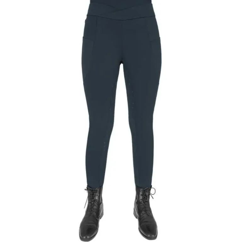 Legging d'équitation Teddie full grip QHP