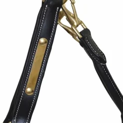 Licol cuir avec plaque T de T