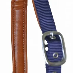 Licol cuir et sangle T de T