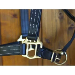 Licol cuir triple couture T de T