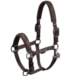 Licol double pin glossy Platinium Eskadron