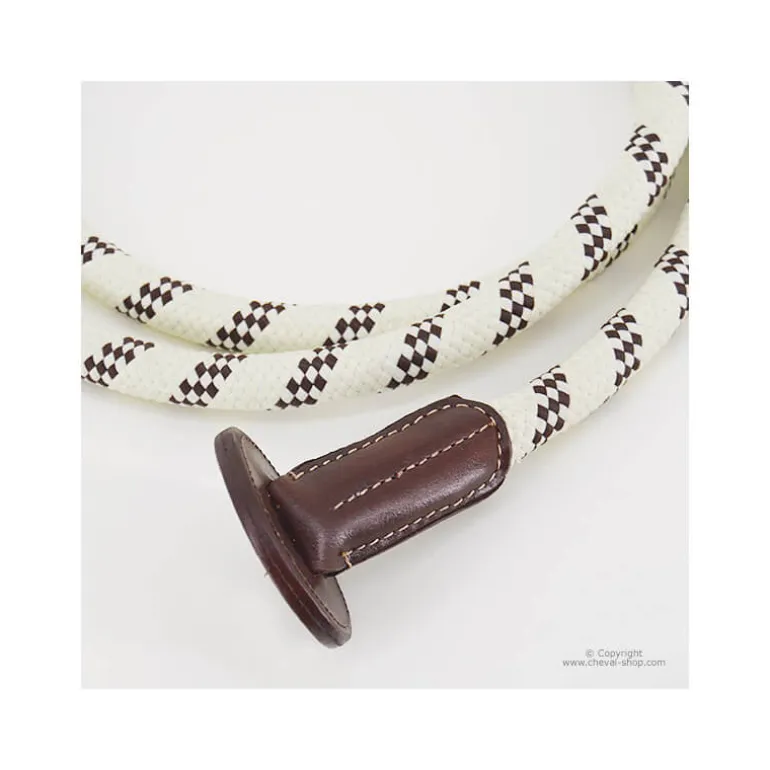 Longe corde et cuir Stationata