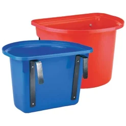 Mangeoire en plastique avec crochets