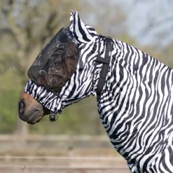 Masque anti-démangeaisons Q-Essentials - zèbre