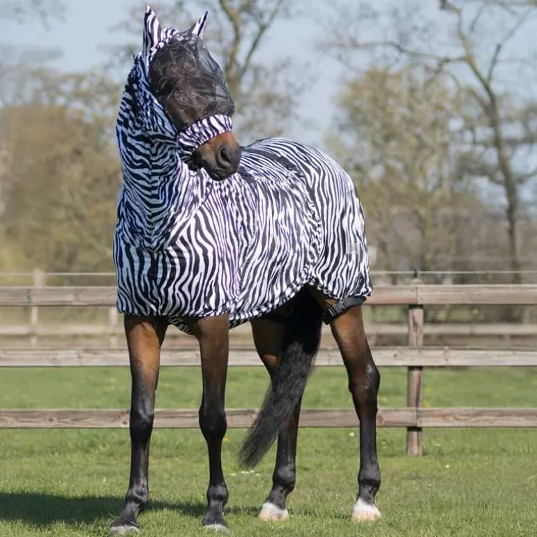 Masque anti-démangeaisons Q-Essentials - zèbre