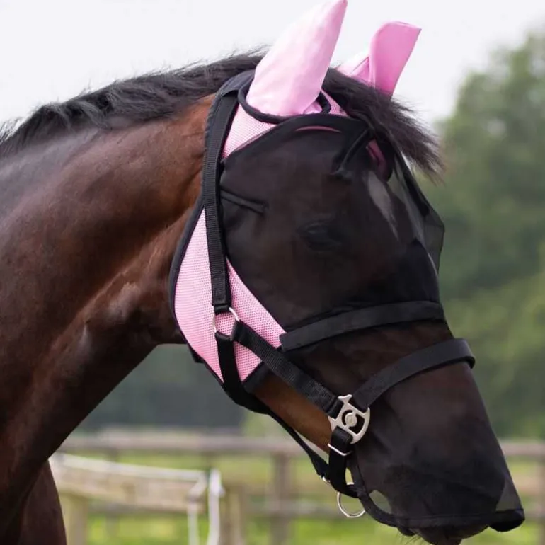 Masque anti-mouches avec bout de nez amovible QHP