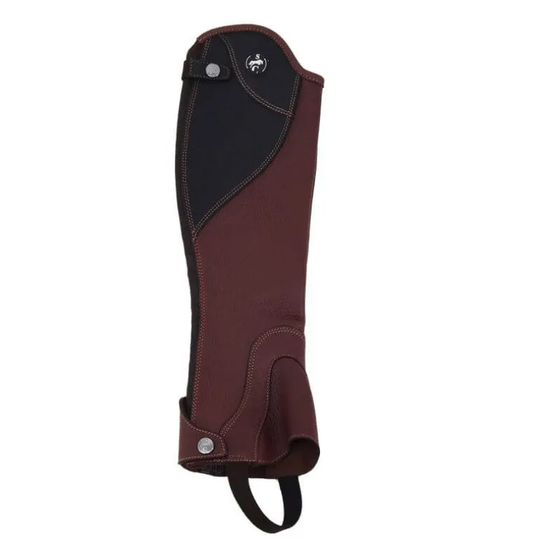 Mini Chaps en cuir San Cierro