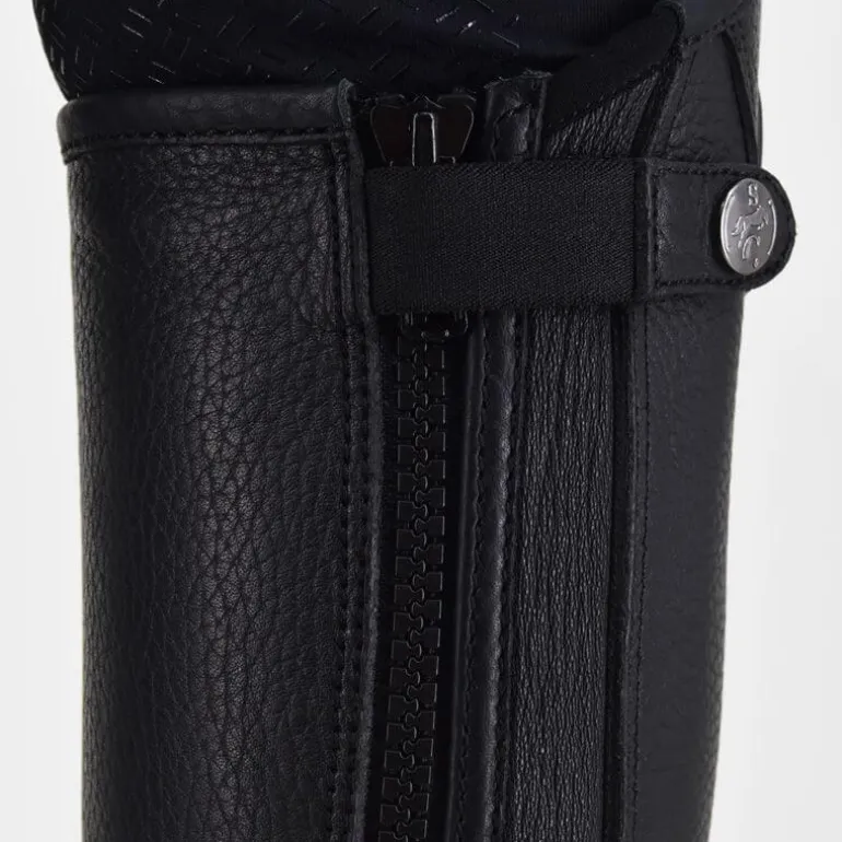 Mini Chaps en cuir San Cierro