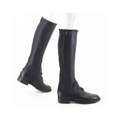 Mini-chaps en cuir San Cierro