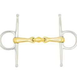 Mors à aiguilles double brisure German silver Stationata