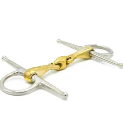 Mors à aiguilles double brisure German silver Stationata