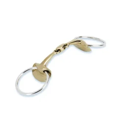 Mors à anneaux double brisure Golden Wings Stubben