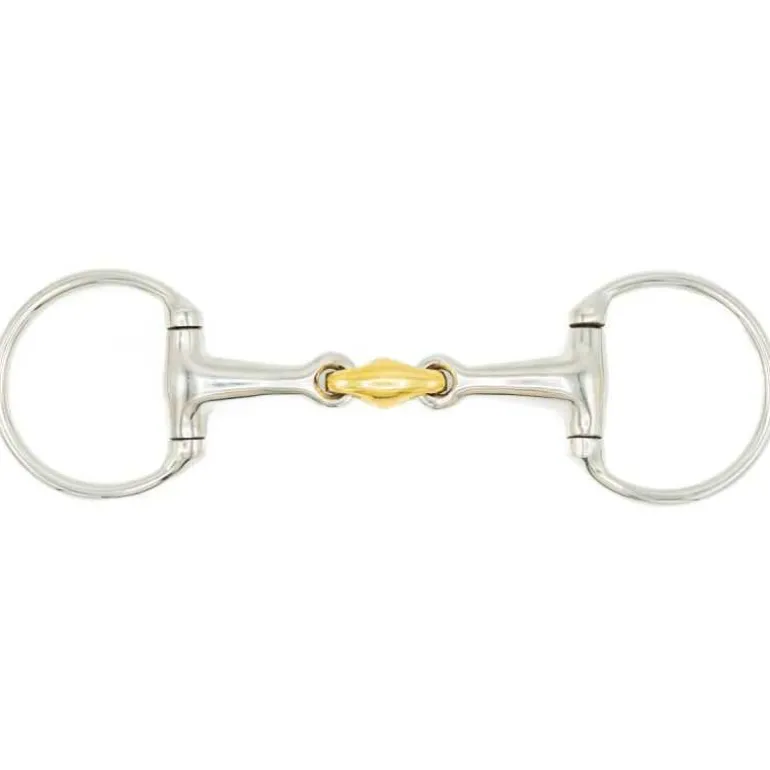 Mors à Olives double brisure laiton Stationata