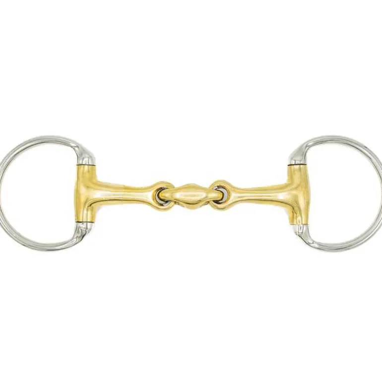 Mors à Olives double brisure laiton Stationata