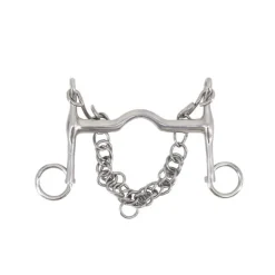 Mors de bride branches courtes Stationata