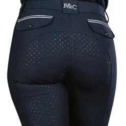 Pantalon d'équitation femme Cayenne full grip Flags&Cup
