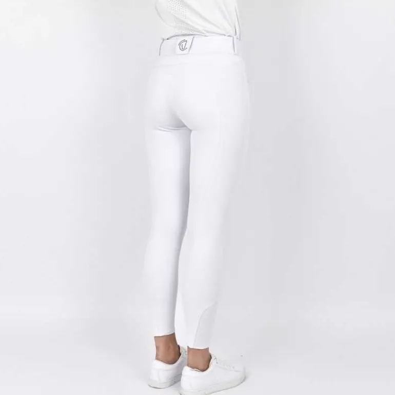 Pantalon d'équitation pour femme Diamant Time To Ride Blanc