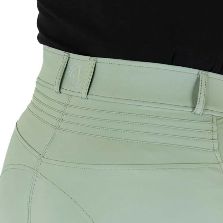 Pantalon Femme Kannan Time To Ride Vert amande