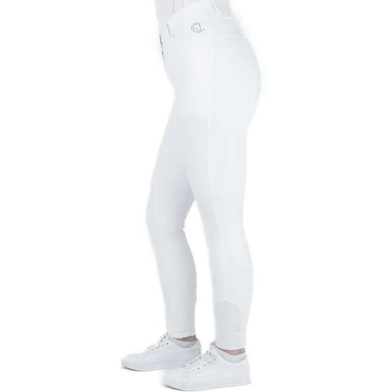 Pantalon Femme Kannan Time To Ride Blanc