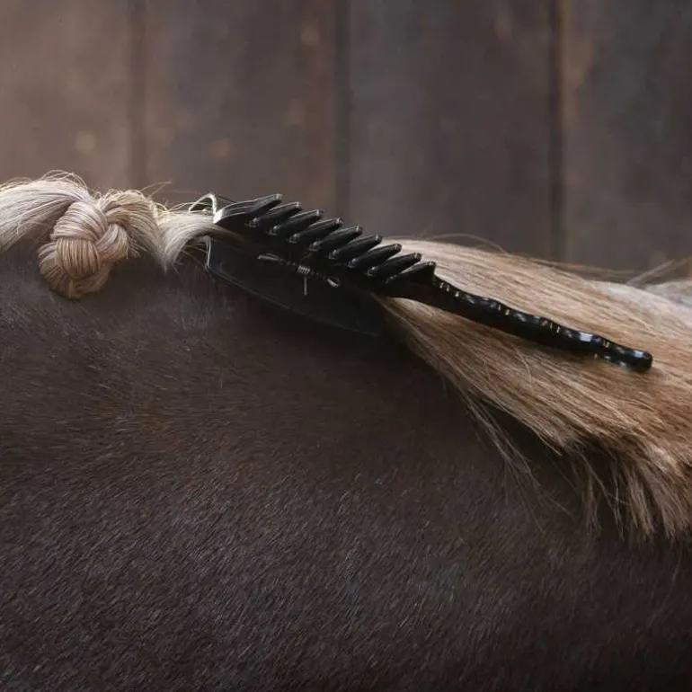 Peigne à crinière avec pince QHP