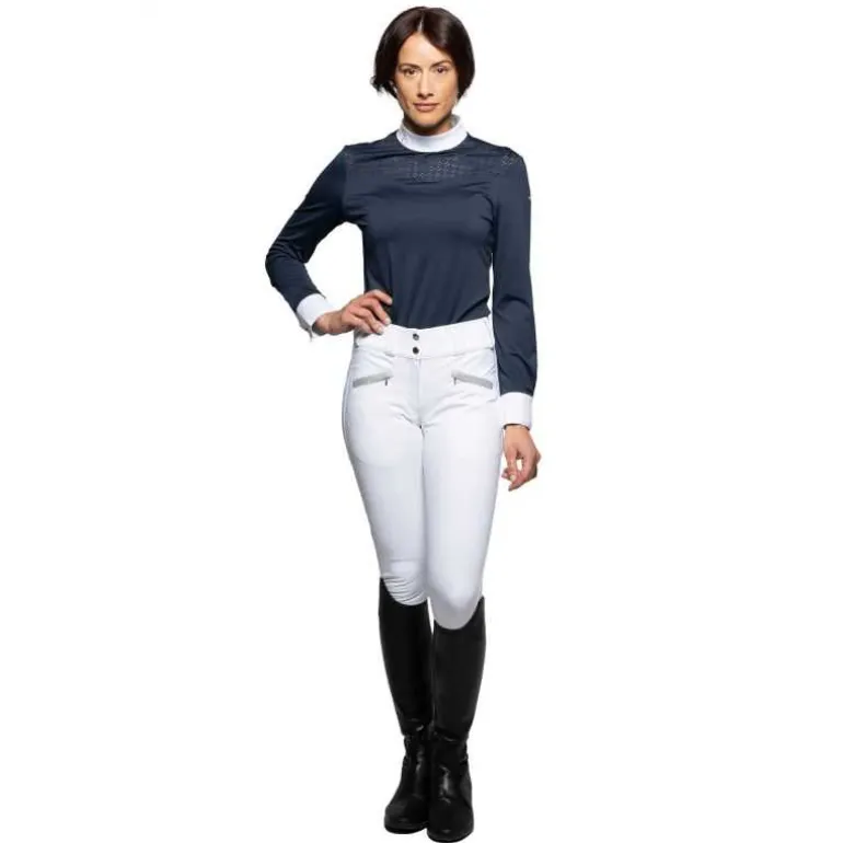 Polo de Concours Femme Isla ML Flags & Cup