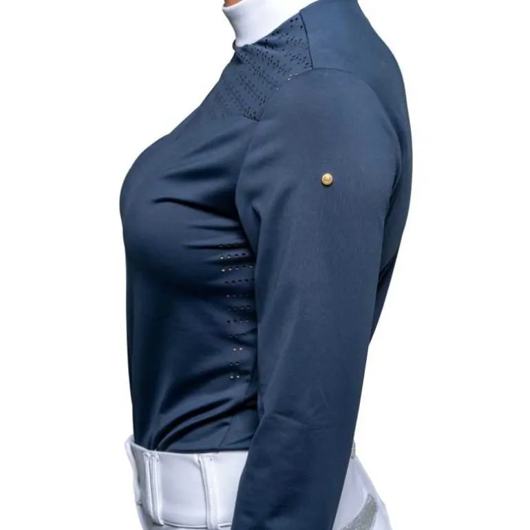 Polo de Concours Femme Isla ML Flags & Cup