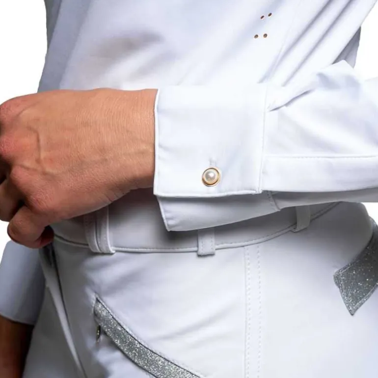 Polo de Concours Femme Isla ML Flags & Cup