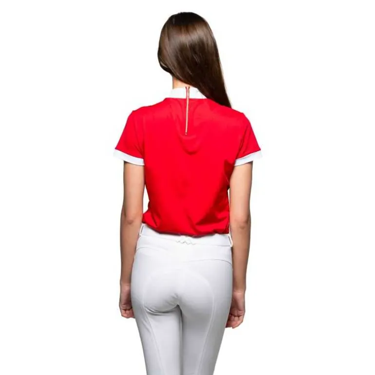 Polo de concours femme Isla MC Flags & Cup