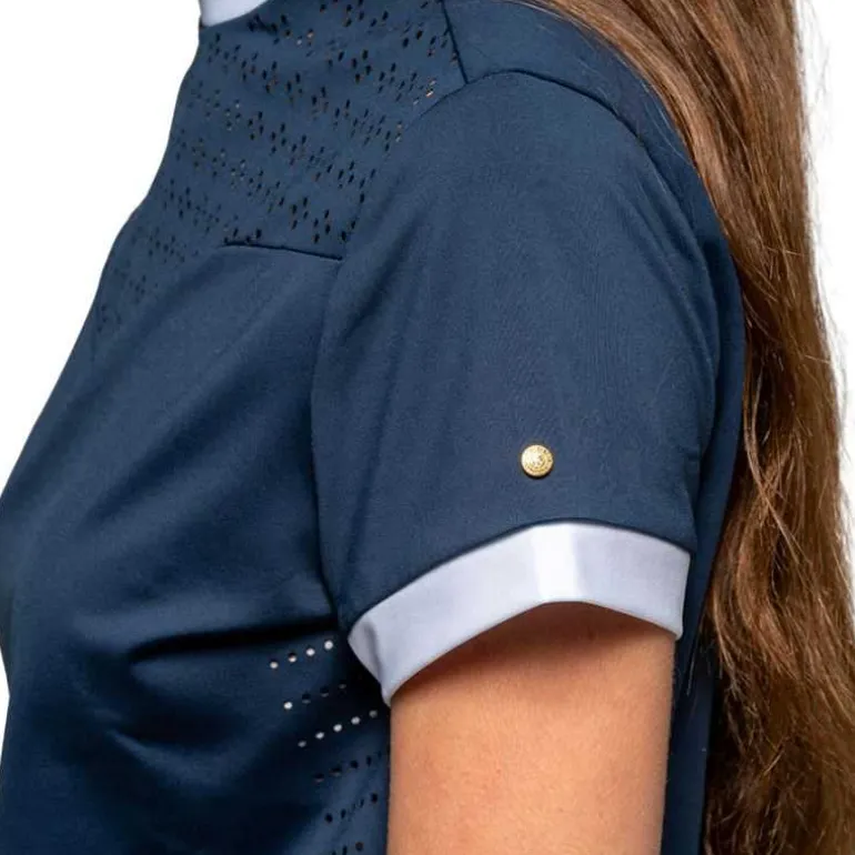 Polo de concours femme Isla MC Flags & Cup