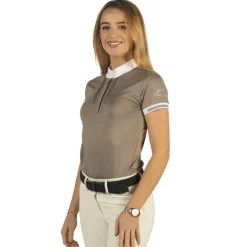 Polo de concours manches courtes femme Kavala Flags&Cup