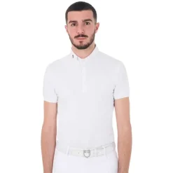 Polo de concours MC pour homme Equestro