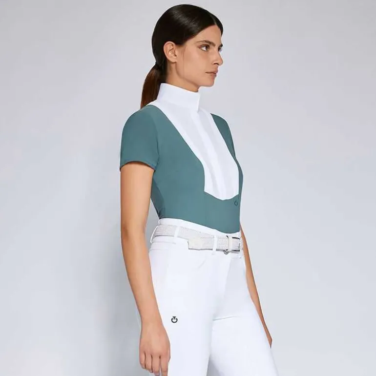 Polo de concours pour femme Cavalleria Toscana Printemps/Été 2024